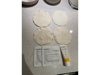 Medela Purelan, 2 hydrogel pad 4 ImseVimse merino ull bröst värmare amningsinläg