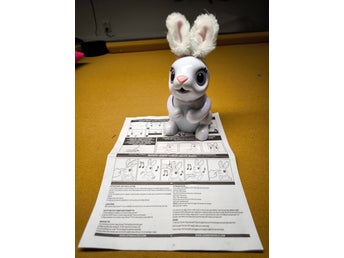 Zoomer Hungry Bunnies interaktiv kanin