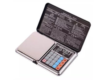 Digitalvåg Deluxe + Miniräknare 500g/0.01g (HS30) NYHET