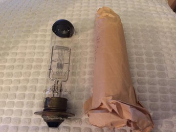 Projektorlampa Vintage NOS Luma 120V 500W P46L