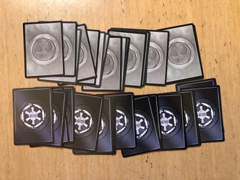 Star Wars + Looney Tunes samlarkort/spelkort/game cards