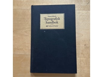 Typografisk handbok av Christer Hellmark