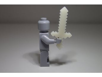 BrickTactical Minecraft svärd (elfenben