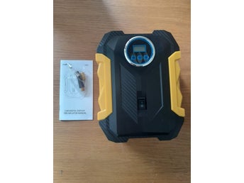 Bärbar digital däckpump för bil, motorcykel, cykel och bollar