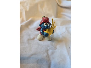 ÄLDRE SMURF MED SÄCKPIPA