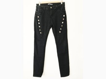 svarta jeans stretch