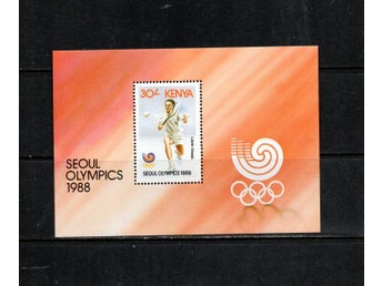 Kenya Block OS 1988 Seoul Tennis