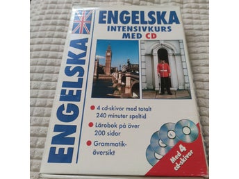 Engelska Intensivkurs med CD