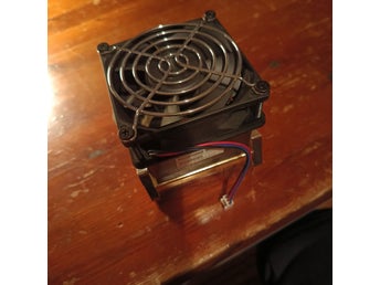 Sun CPU kylfläns med fläkt