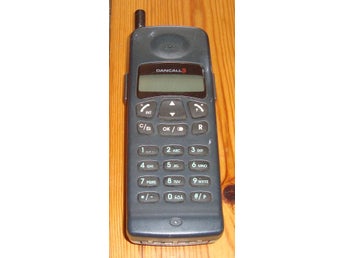 Dancall trådlös telefon Retro för samlare Samlarobjekt Äldre