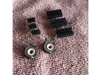 Samling med elektronikkomponenter IC NOS