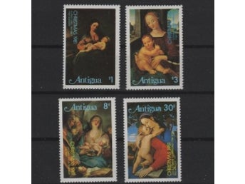 Antigua 1981 Jul religiös konst 4v