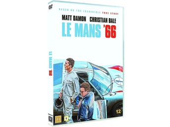 Le Mans '66 (DVD) med Christian Bale och Matt Damon. Ny & Inplastad!