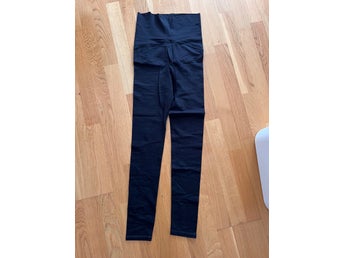 H&M Mama svarta gravid leggings, storlek XS