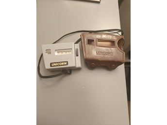 Japan 1960-tal fungerande med etui Unicorn Movie Meter ljusmätare