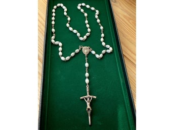 Vatikanen katolskt rosenkransband - påven Johannes Paulus II i Vatikanen