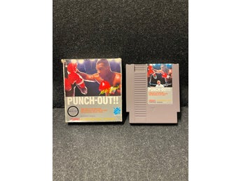 Mike Tyson's Punch-Out!! - NES Nintendo (EEC/FRG) Box - Testat & Fungerar