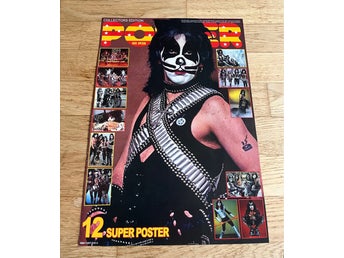 KISS Peter Criss framsida 1979 tribute affisch poster - Poster tidning
