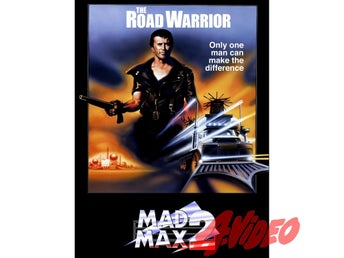 MAD MAX 2 - A - VHS KLASSIKER - DIGI-LITO-POSTER 30x40