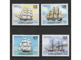 Samoa 1981 Skepp 4v