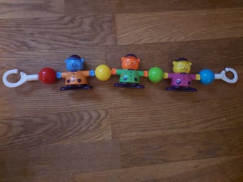 Leksak Baby 90-tal för Barnvagn Retro med Björnar i Plast Längd 49 cm