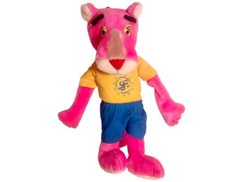 Pink Panther 40 cm - World Championship '93 Handball - från 1993 - Vintage