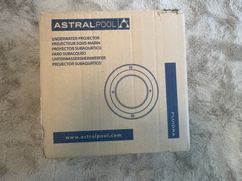 NY! AstralPool Fluidra Undervattensbelysning Poollampa Projector Belysning Pool