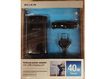 Belkin Netbook Power Adapter with USB
