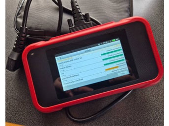 OBD2-bilskanner, 4-systems fordonsdiagnostikinstrument, OBD-kodläsare, 12+ Reset
