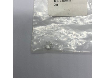 1 sten zirkon 7,00 mm