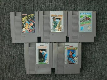 NES Bundle: Castlevania II, Skate or Die, Metal Gear, Rad Racer, Nicklaus' Golf