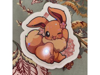 Holographic Vinylsticker Pokémon -Eevee (nr15)