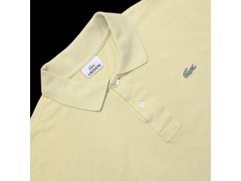 LACOSTE Gul Piké strl XXXXL
