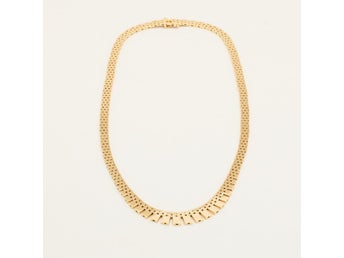 BNH Korridor Halsband i 14 karat, 45.5 cm