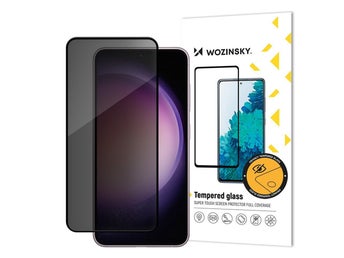 Wozinsky Samsung Galaxy S24 Privacy Härdat Glas Skärmskydd - Heltäckande