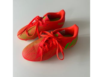 Adidas Predator Fotbollsskor, Orange, Storlek 32