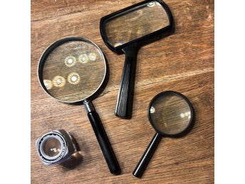 4 förstoringsglas optik waltex
