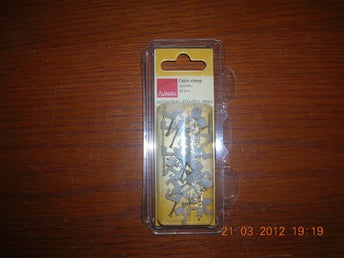 Kabelklammer 3x5mm 25 st