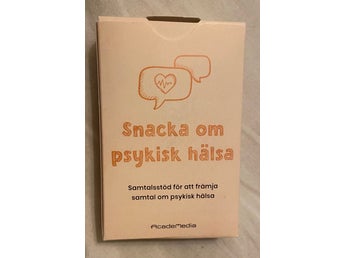 KORTLEK UPPMUNTRAN TILL SAMTAL OM PSYKISK HÄLSA ÖKAT VÄLMÅENDE