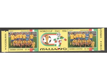 SIERRA LEONE - FOTBOLL VM`90 - - SWEDEN - GUTTERPAR**