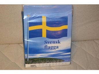 Svensk Flagga 300cm 3m Adela (12m Flaggstång) Ny