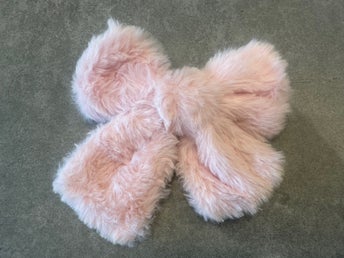 HANDMADE rosa håraccessoar