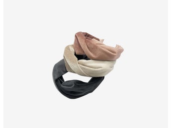Velour Velvet Folded Hair Band Diadem