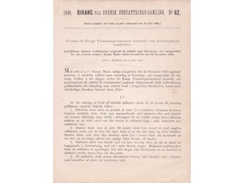 SFS 1896 Bihang 62. Målkärl för förvarings- och transportkärl för sill