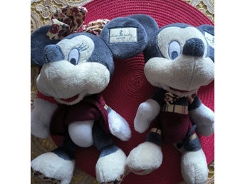 Disney Classic Mickey och Minnie Mouse Plyschleksaker