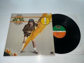 AC/DC - High Voltage Tyskland Press Lp Fint skick