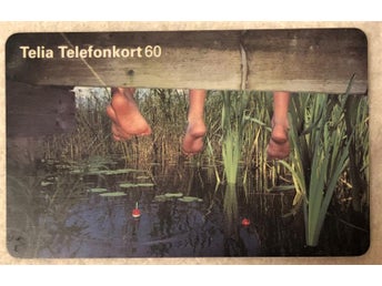 Telia Telefonkort 60 markeringar Retro Foto Lennart Hultqvist