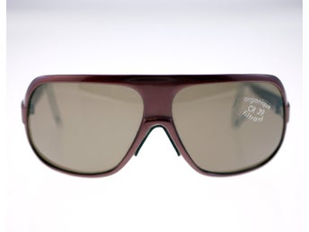 CEBE men's vintage red pilot-style sunglasses-Made in France circa 1980s-NEW