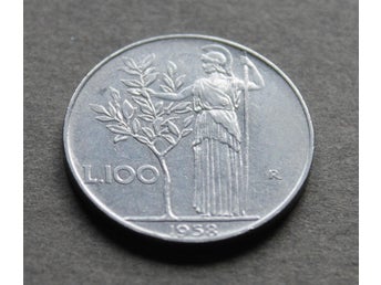 ITALIEN - 100 Lire 1958 - KM 96.1 - Rostfritt Stål