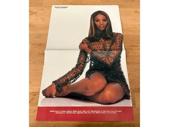 Naomi Campbell 1993 modell poster affisch plansch - Tidningen OKEJ 1990-tal